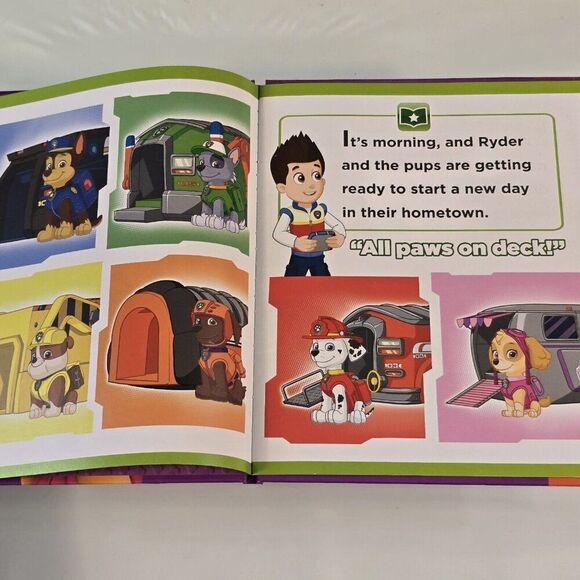5 Children Books -Jurassic Park/Wind Power /Paw Patrol/ Pout Fish/ I Am Strong - Picture 9 of 11